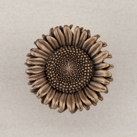 Sunflower Cabinet Knob