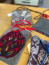 Handmade Zippered Shoulder Bags with Straps
