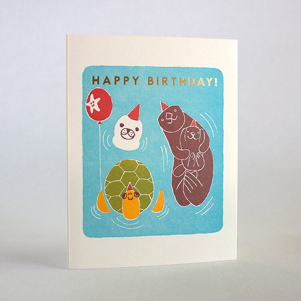 Birthday Sea Animals