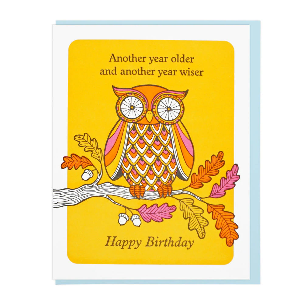 Older and wiser owl