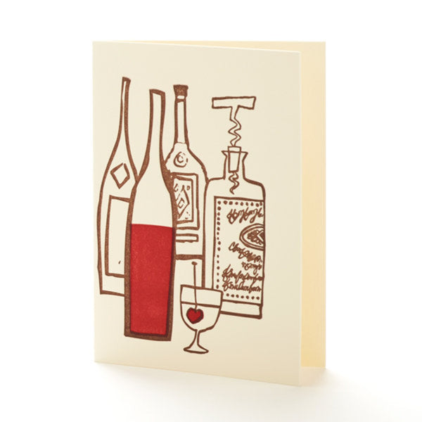 Wine Greeting Card