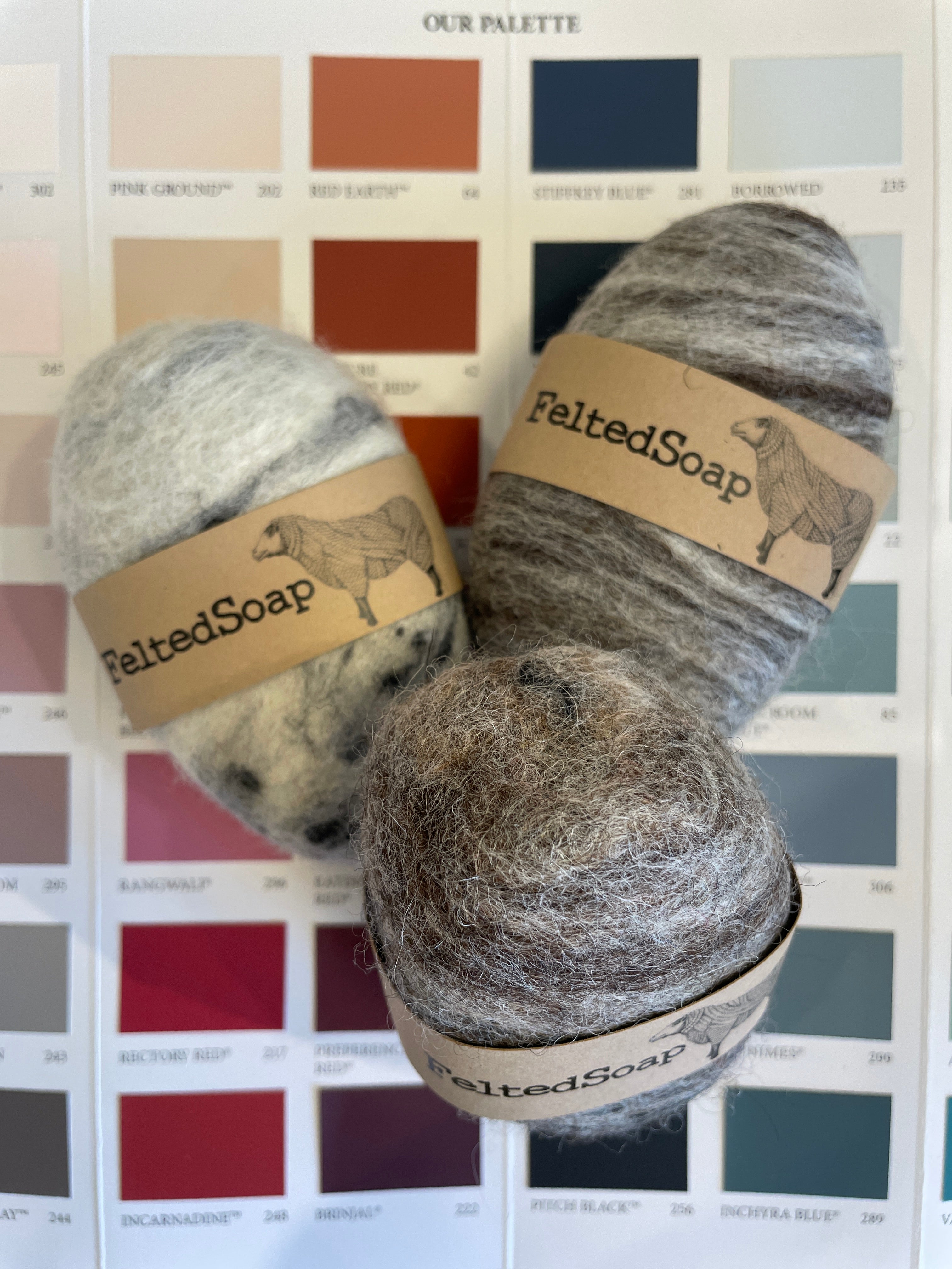 Felted Soap by Twisted Purl