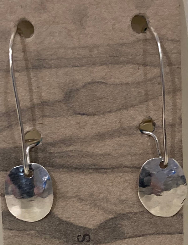Sterling Silver Small Oval Earrings
