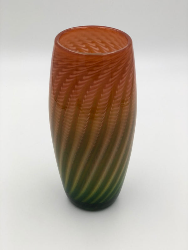 Glass Vase by McDermott Glass Studio