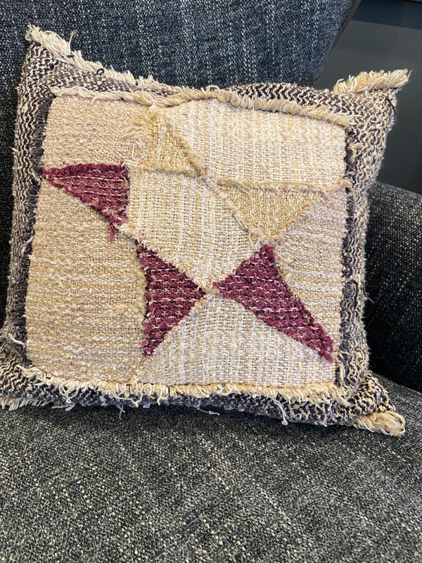 Handwoven Decorative Pillow by Dannie Engwert