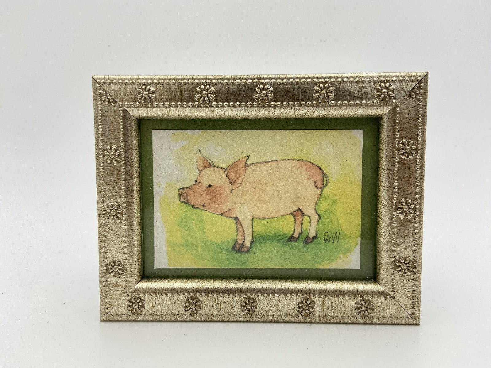 Carol Way Wood Watercolor Print Mini-Frames