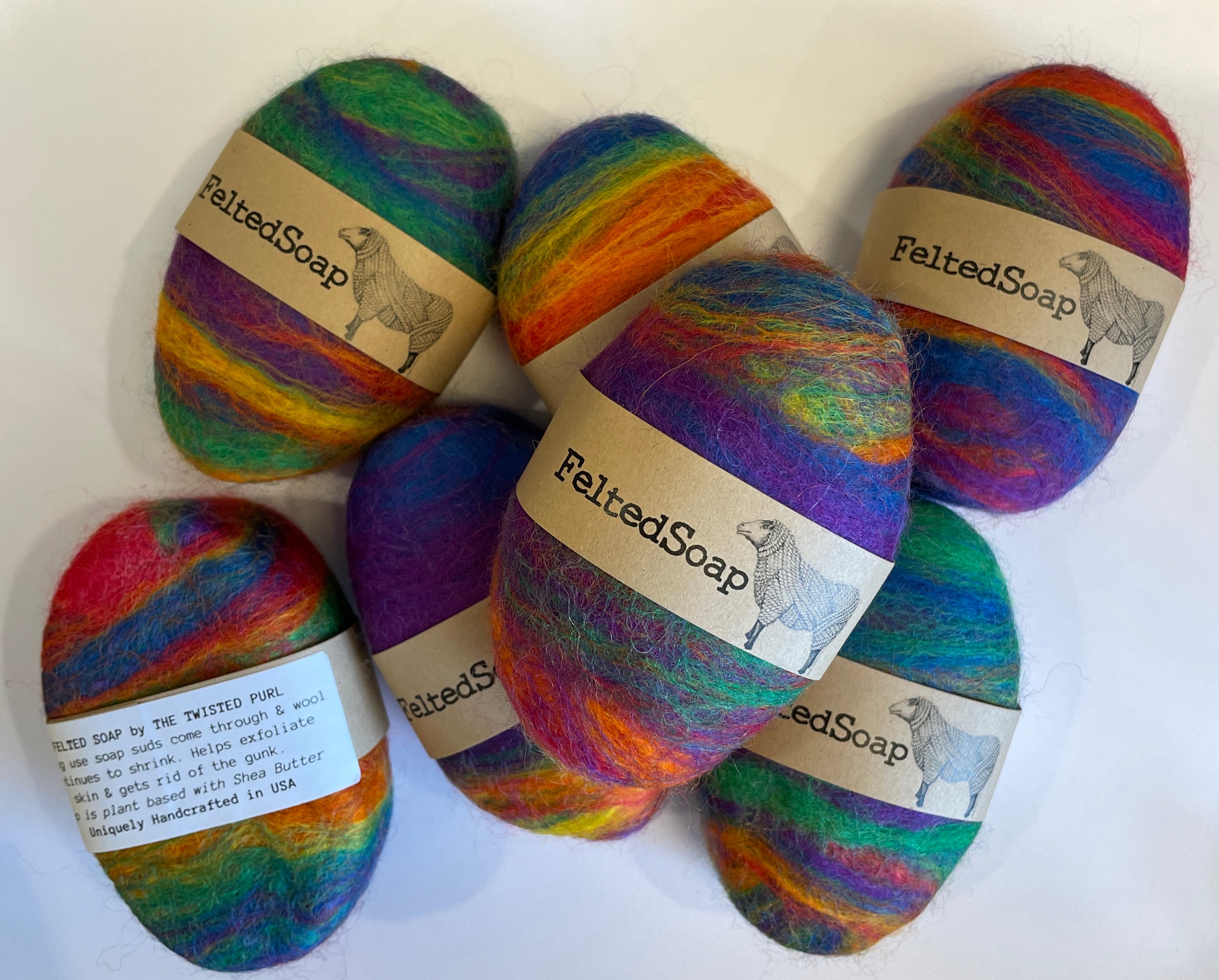 Felted Soap by Twisted Purl