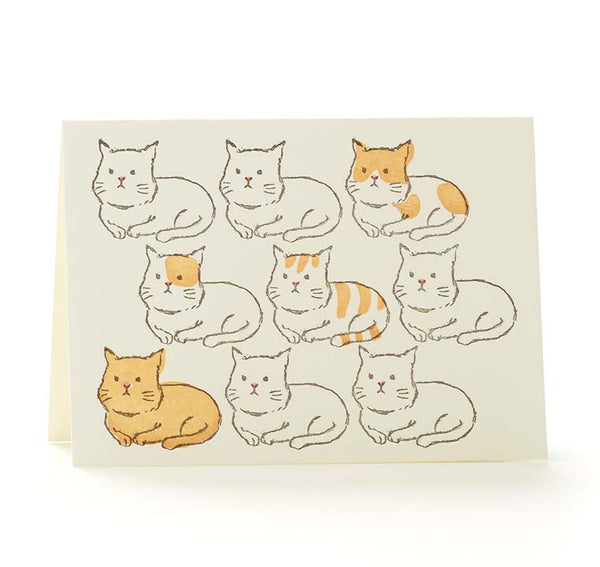 Cats Greeting Card