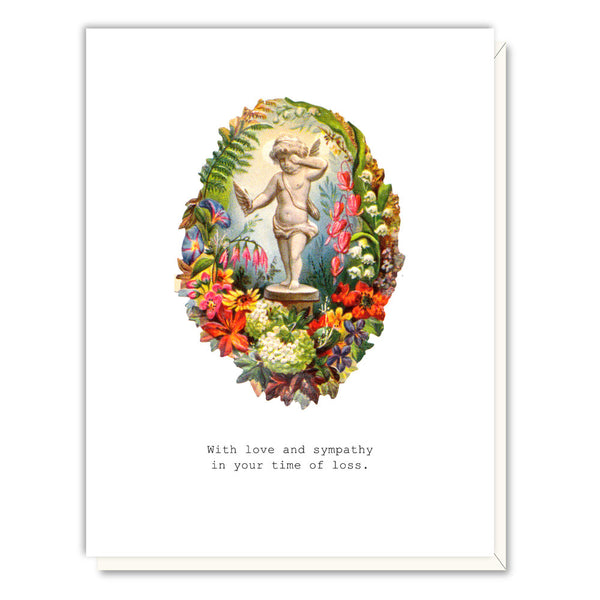 Lost Wing Sympathy Greeting Card