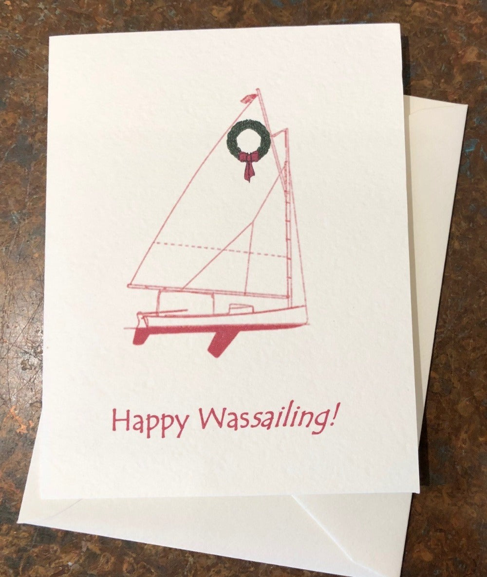 Single Card, Happy Wassailing