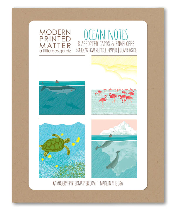 Ocean Assorted Note Cards