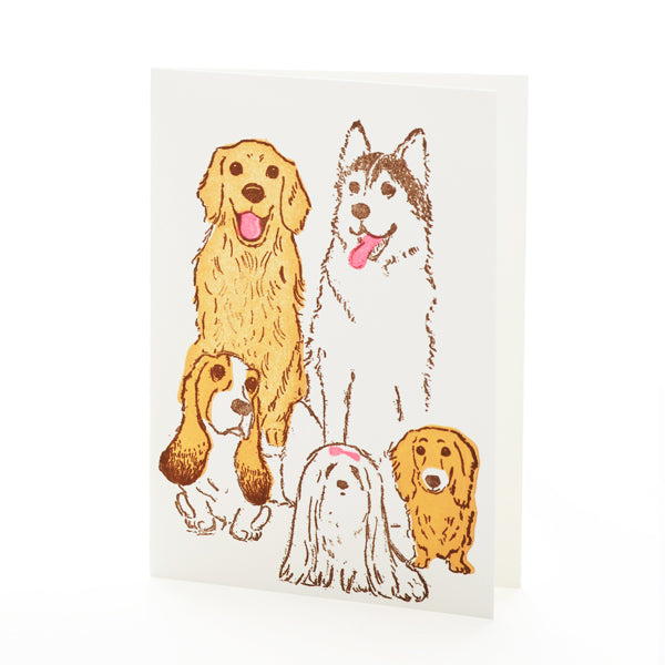 Dogs Greeting Card