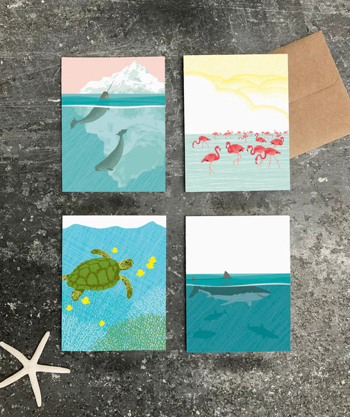 Ocean Assorted Note Cards
