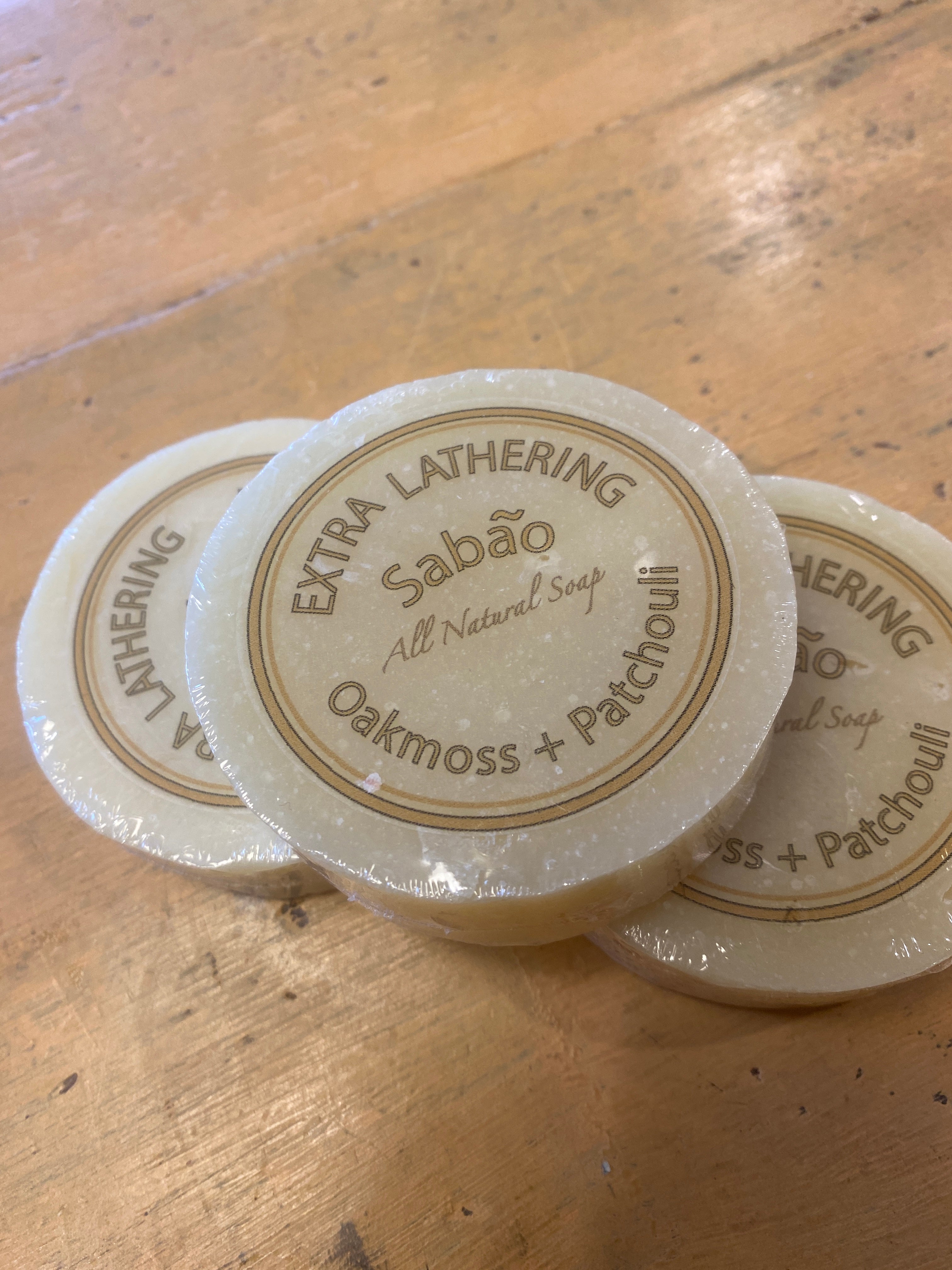 Sabao Oakmoss and Patchouli Extra Lathering Soap