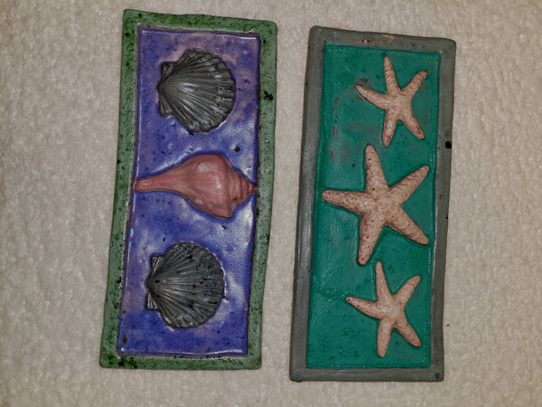 Whale Decorative Ceramic Tile 4” x 9”