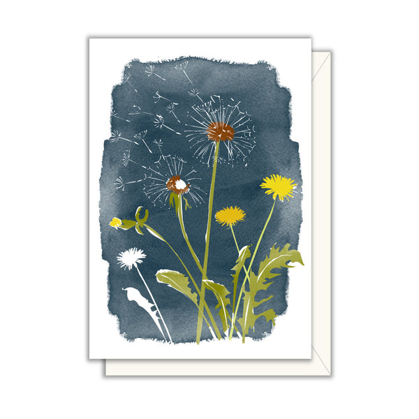 Dandelions Mini Greeting Card