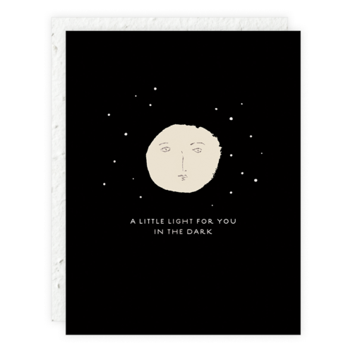 A Little Light for You in the Dark Sympathy Card