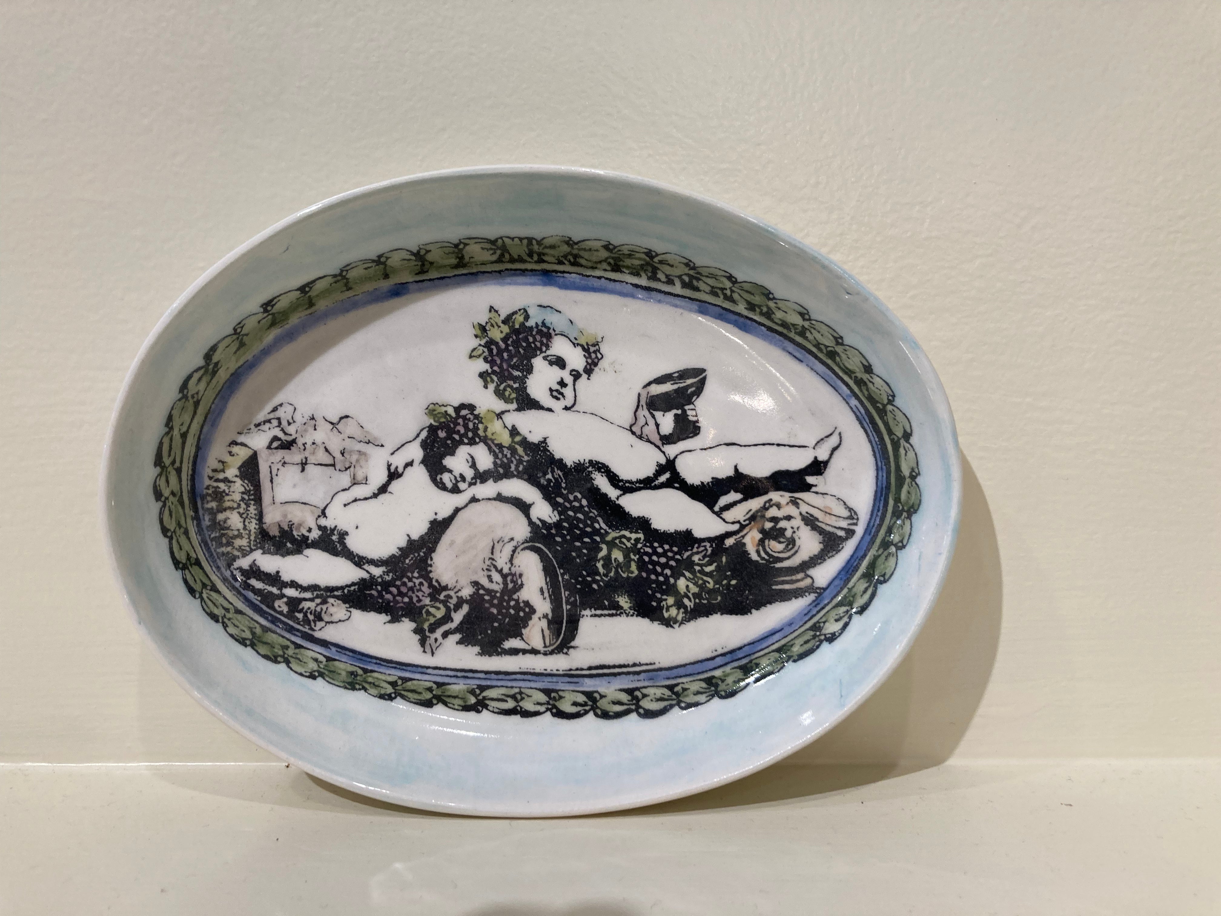 Baby Bacchus Small Plate by Craig Crawford