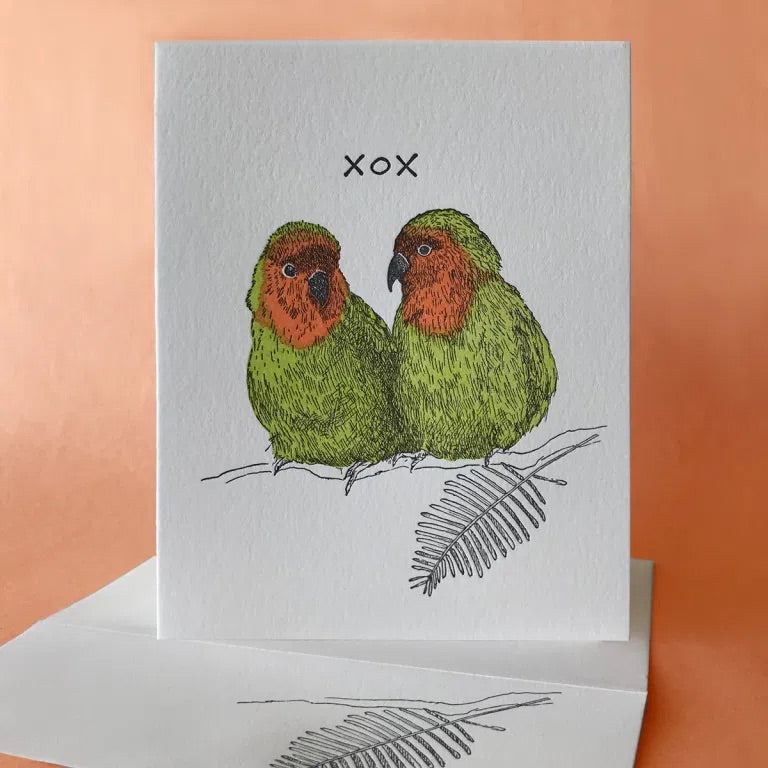 XOX Acacia Love Greeting Card