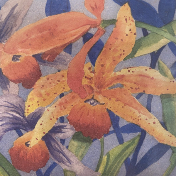 Orchids Blank Note Card Set of 4 by Kathryn Davies Bruce