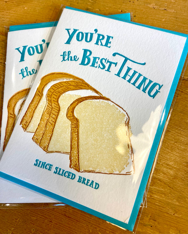 Slice Bread Greeting Card