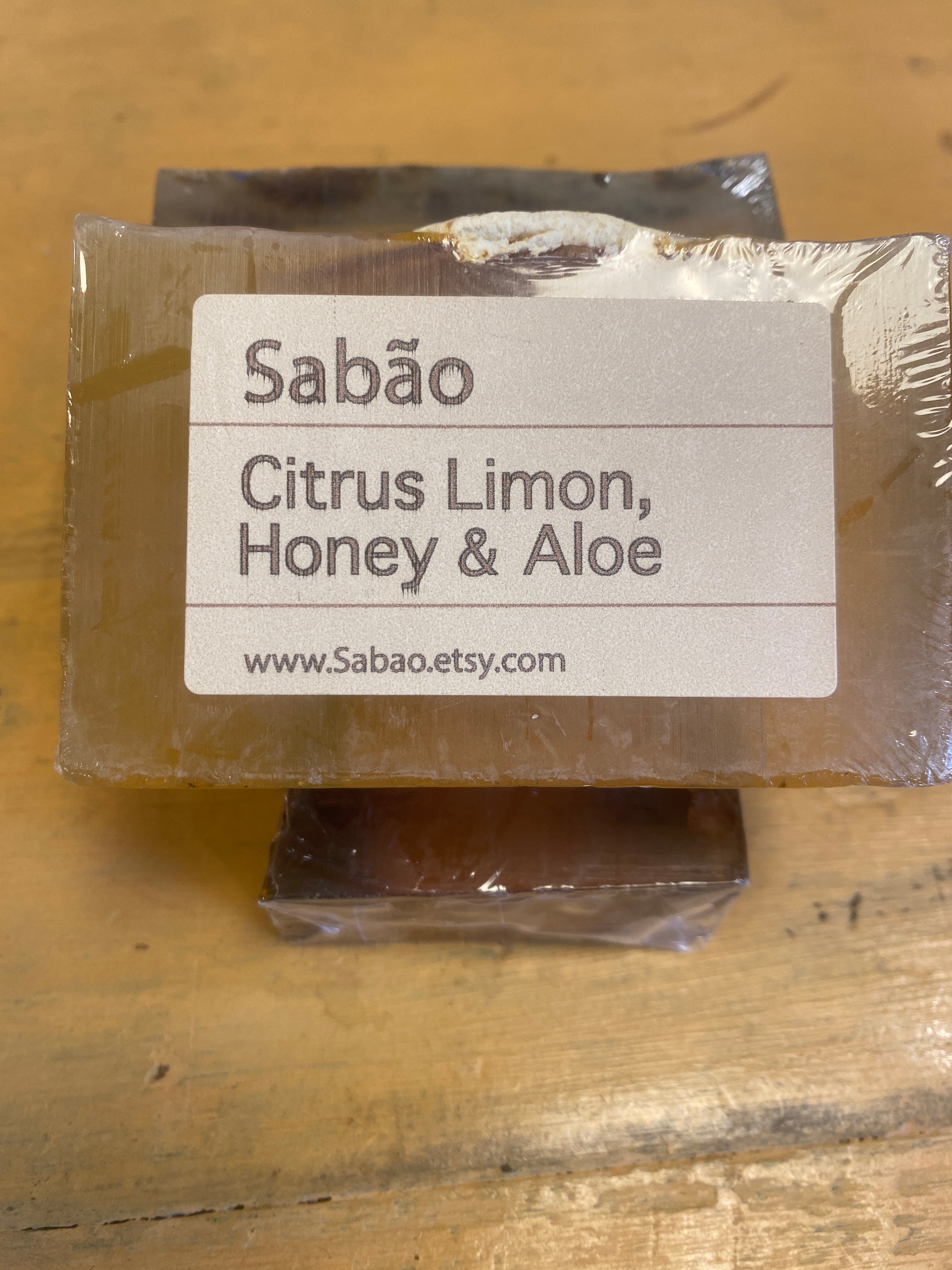 Citrus Limon,Honey,and Aloe Soap