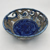 Blue Ceramic Fruit Bowl by Kim Sheerin