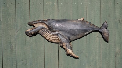 Humpback Whale Plaque