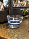 Clear Glass Bowl with Stripe