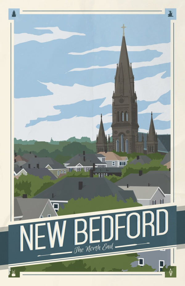 New Bedford, North End Poster