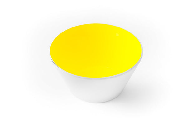 Yellow Glass Bowl