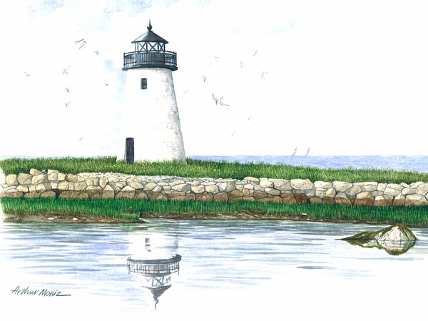 Bird Island Light, Marion